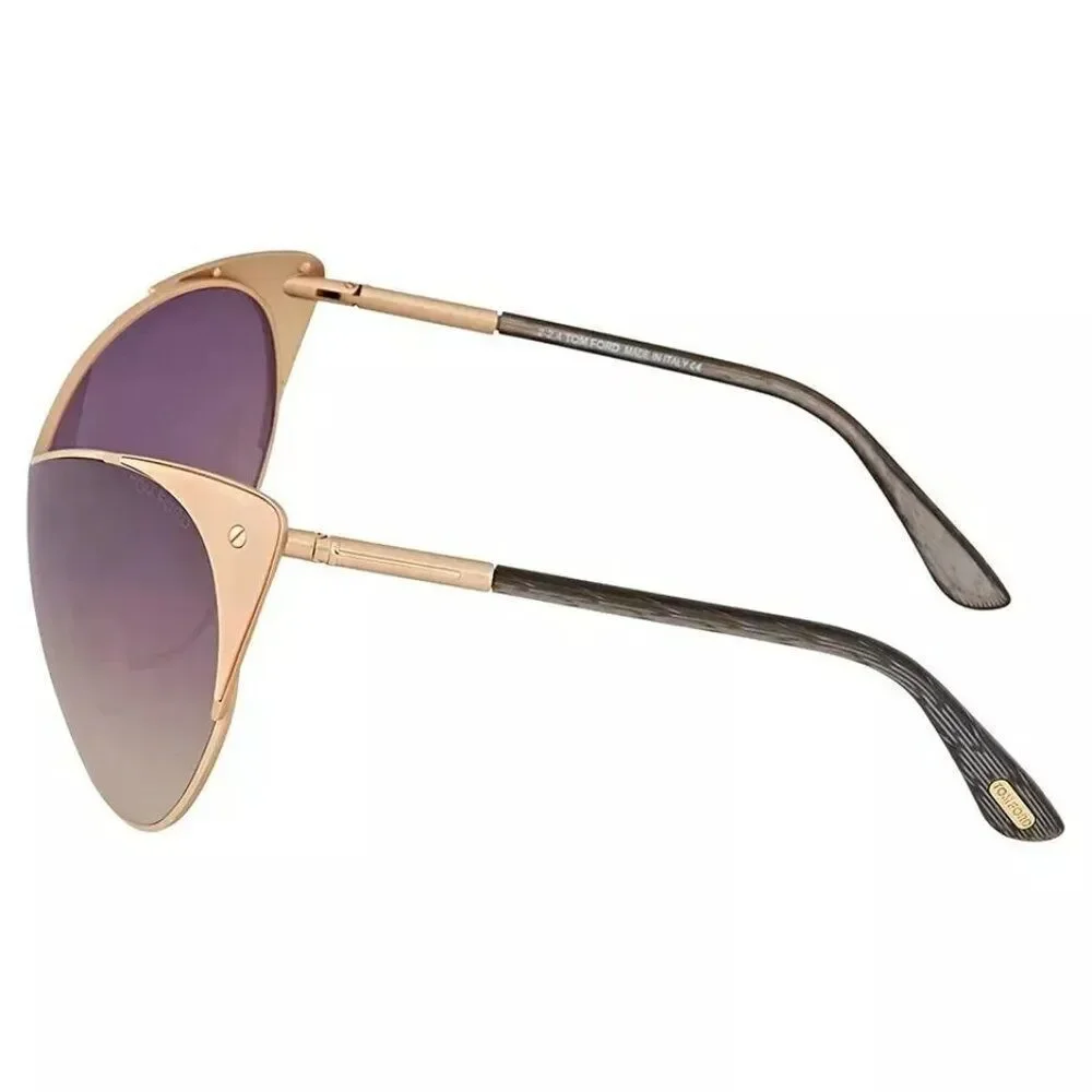 New Authentic Tom Ford Vanda TF0364/S 74B Cat Eye Sunglasses